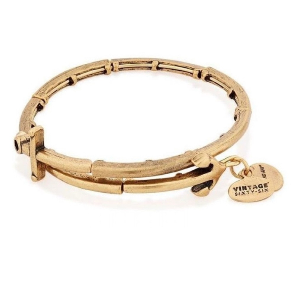 Alex and Ani Anchor ⚓️ Gold Charm Bracelet